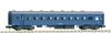 KATO N Gauge Suhafu 42 Blue Железнодорожная модель пассажирского вагона 5134-2