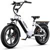 Электровелосипед Вездеход Onesport 20" с толстыми покрышками 48V 18AH Взрослый Ebike Двигатель 500 Вт Подключение к приложению Shimano 7 скоростей Двойной дисковый тормоз OT08