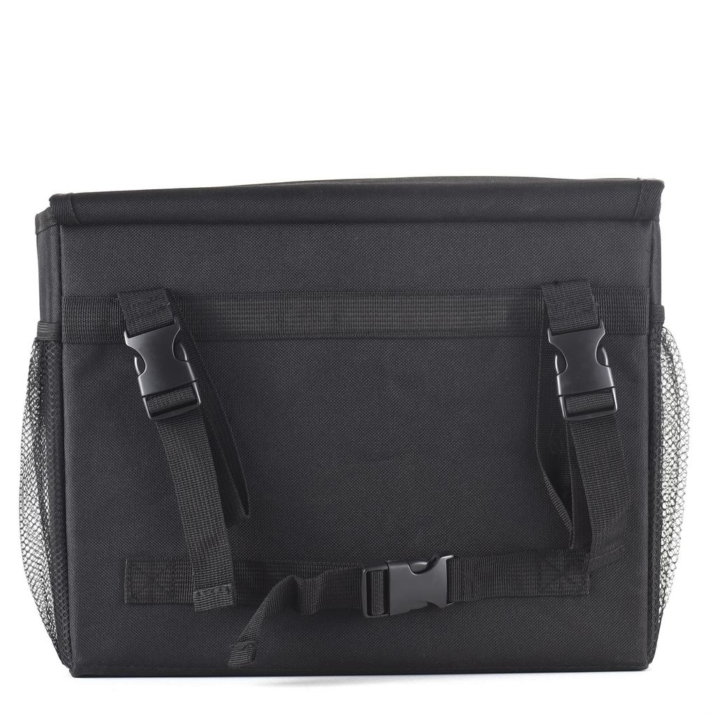 Mobility Scooter Bag Convenient Organizer Pouch with Laptop Pocket and Cup Holders