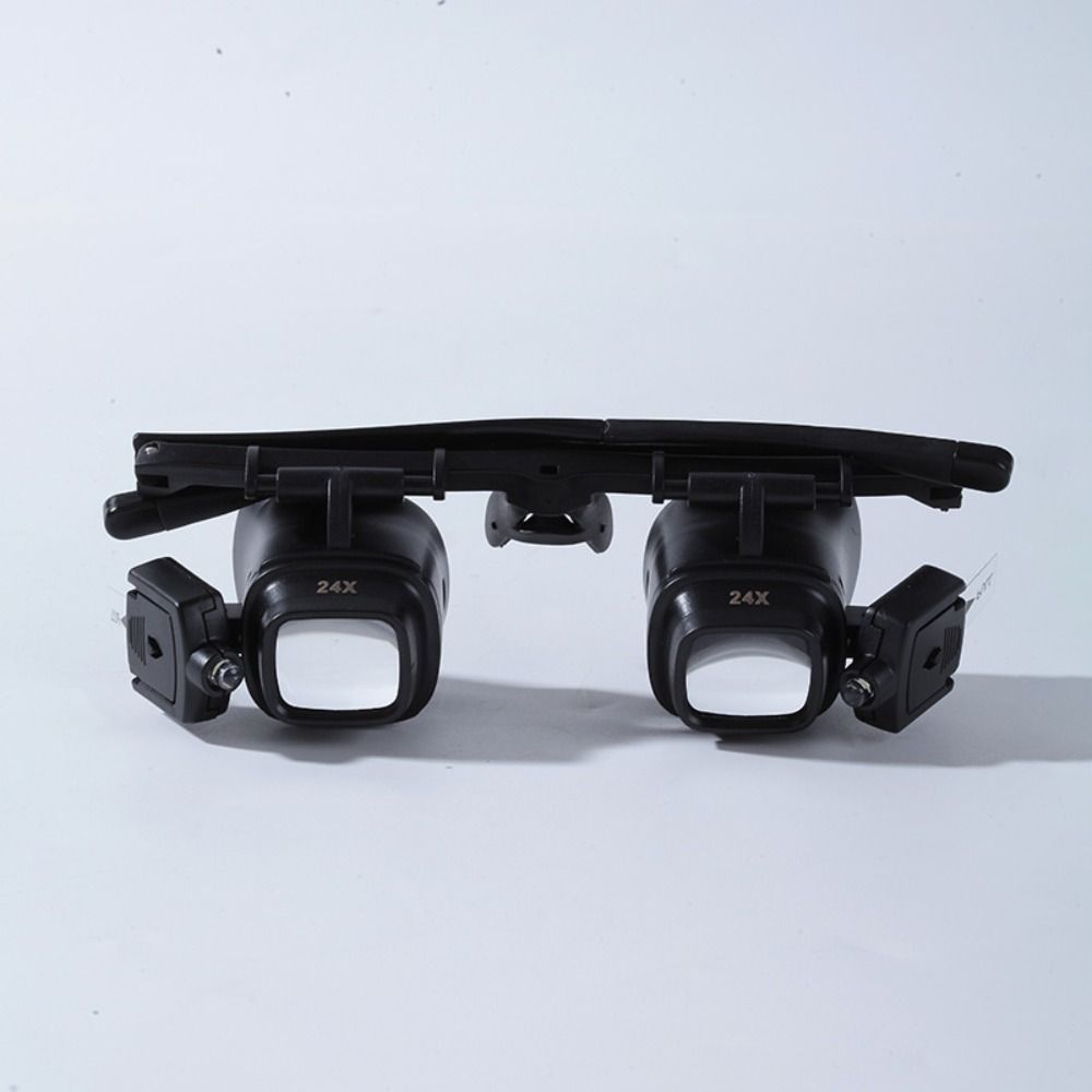 with LED Lights Watch Repair Magnifier Head Eye Glasses Loupe Lens For Watch Repair and Jewelry