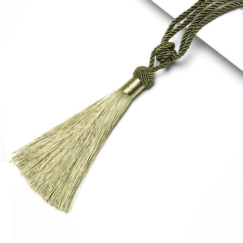 1 шт., высококачественные подхваты для штор ручной работы, ручные тканые подхваты, домашние декоративные кисточки, подхваты, 12 цветов