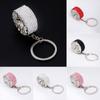 Car Wheel Shape Crystal Wheel Keychain Crystal Crystal Tire Wheel Rim Pendant  Souvenir