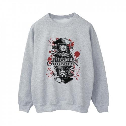Pirates of the Caribbean Womens/Ladies Jack Sparrow Sweatshirt
