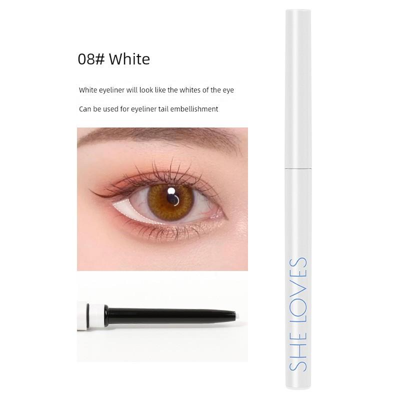 Li Jiaqi Recommend Extremely Fine Eyeliner Waterproof Not Smudge Long Lasting Fadeless Makeup Beginner Eye Shadow Pen