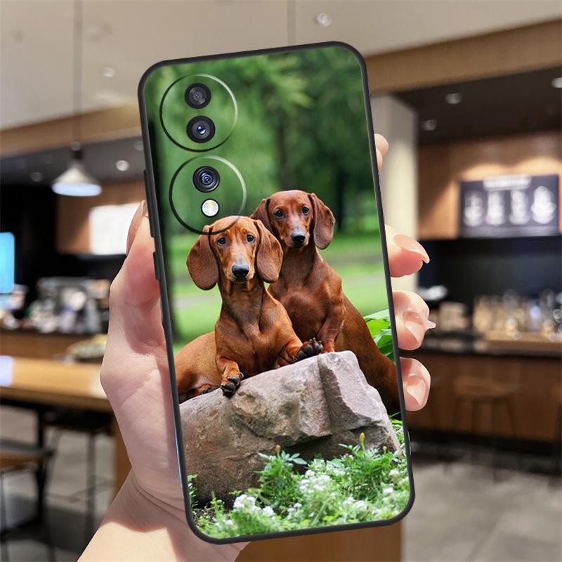 Dachshund Dog Case For Honor Magic 7 5 6 8 Lite Honor 400 200 Pro 50 70 90 X8c X9a X9b X9c X9d Win RT Cover