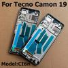 Для Tecno Camon 19 LCD Панель Лицевая Рамка Передняя Корпус Средняя Рамка Рамка Рамы Смартфона Запчасти для Ремонта