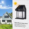 New Solar Tungsten Filament Lamp Outdoor Waterproof Intelligent Induction Wall Lamp Courtyard Garden Villa Lighting Night Light