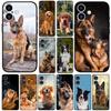 German Shepherd Golden Retriever Dog Cover for Apple iPhone 17 16 Plus 13 12 Pro Max Mini X XR ProMax 16E 15+ 16Plus Air Case