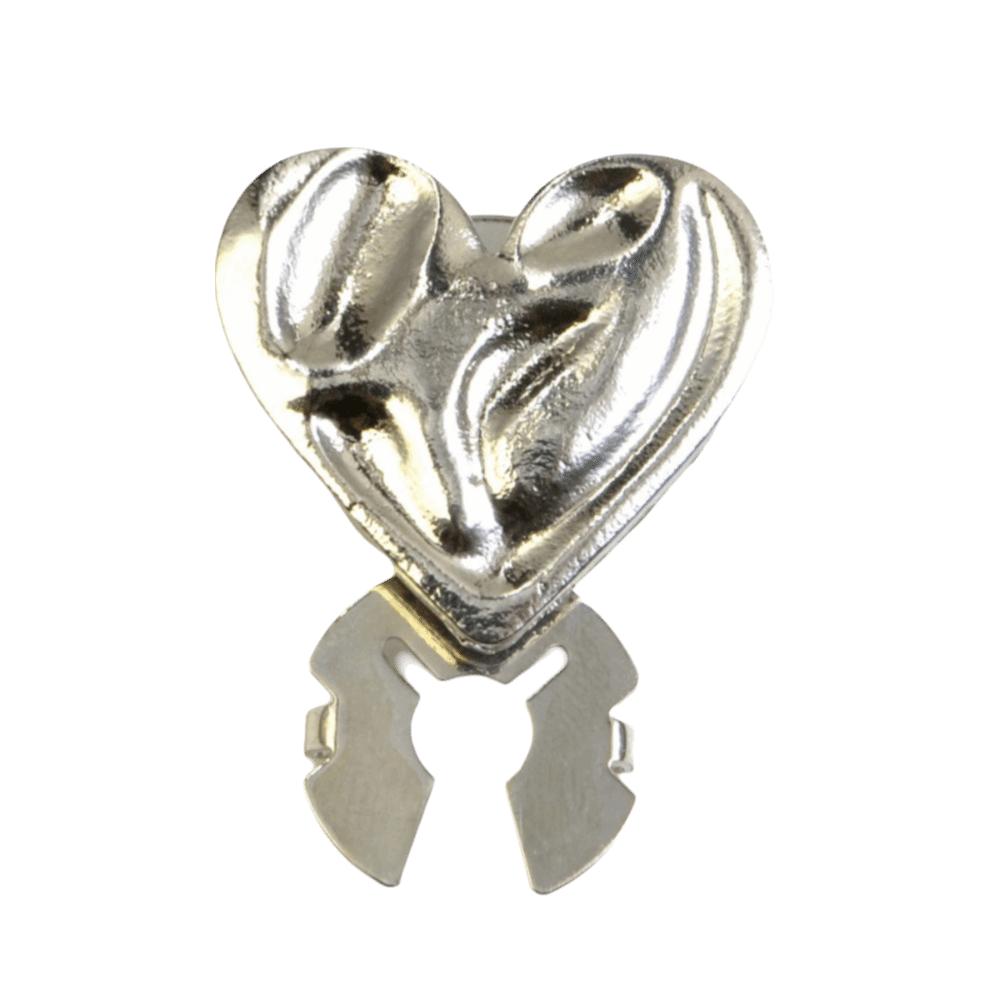 Irregular Metal Metal Cufflinks Shiny Brooch Pins New Button Covers Women Men