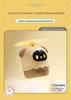 Flash Dog Mini USB Rechargeable Handheld Fan with Cute Screen Display and Cartoon Expression