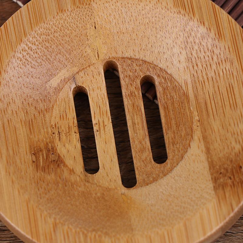 Натуральный бамбуковый деревянный поднос для душа в ванной комнате держатель для тарелок контейнер для тарелок