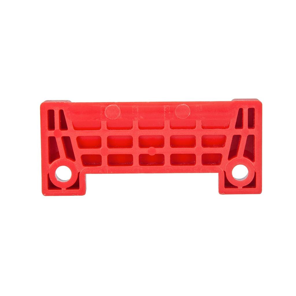 Crtbelfy Ножки для крепления на полу для Milwaukee Packout Полный кейс для инструментов Ящик Настенное крепление Подвесные планки Красный (1+4шт)