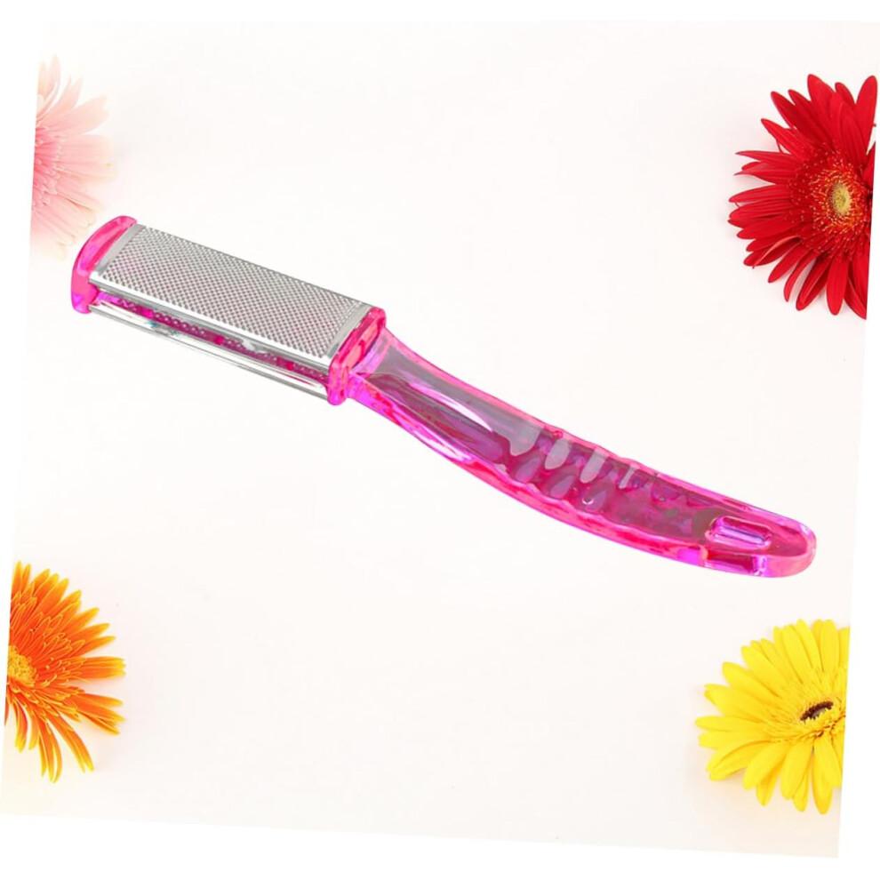 Stainless Steel Dual Sided Pedicure File for Callus Remover Foot Scrubber Exfoliates Dead Skin Remover