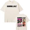 Gorillaz The Mountian New Album 2026 Tour TShirt Men Women Oversized Fashion Gothic Clothes T Shirts O-Neck High Quality T-shirt
