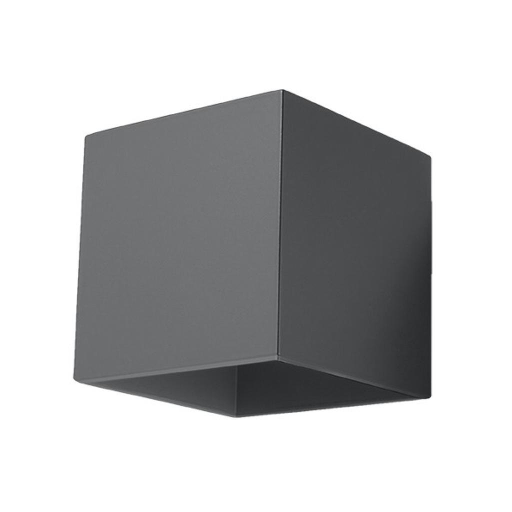 Quad 1 anthracite wall lamp
