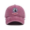 Popular retro anniversary print washed old soft top sunshade baseball cap unisex hat