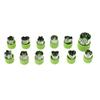 12 Pcs Vegetable Cutter Shapes Sets Mini Size Cutters Fruit Cutters Kids Food Cutters Pastry Stamps Mold Biscuits
