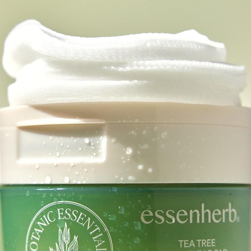 Essenherb Tea Tree Mild Clear Pad 160 г, 60 листов, 1 шт.