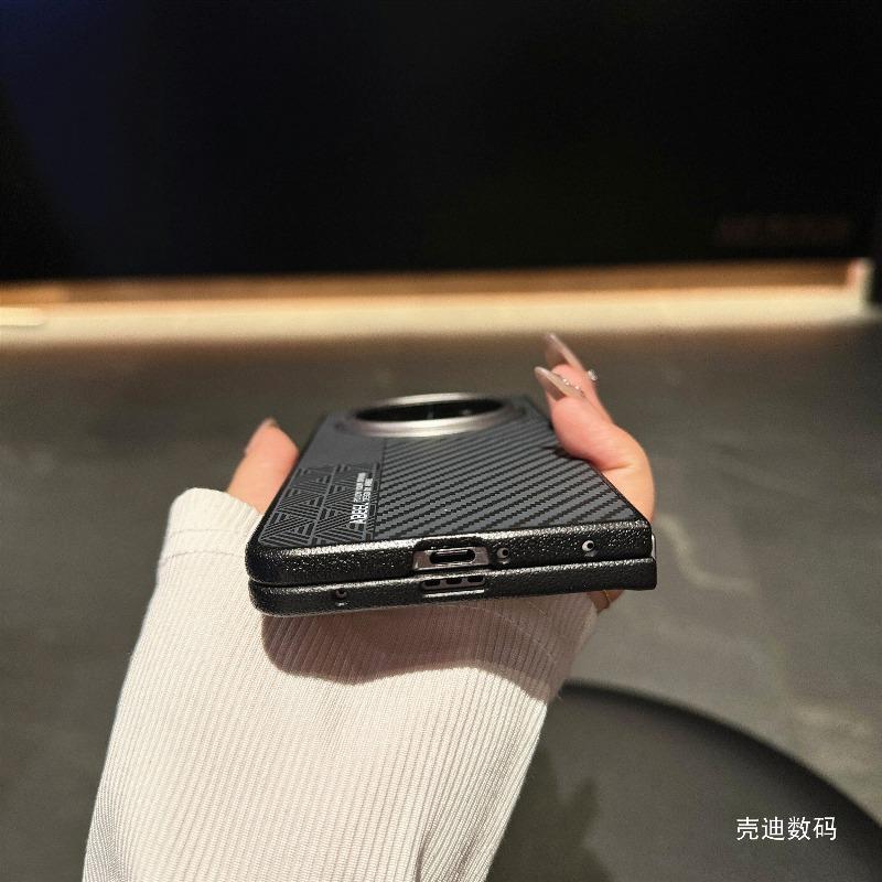 Магнитный чехол для OPPO Find N5 Чехол Модный Новый Стиль Для MagSafe Матовая Полосатая Жесткая Задняя Крышка Отпечатки Пальцев Устойчивая Оболочка
