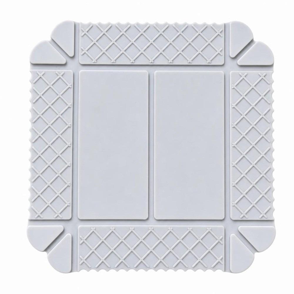 Non-Slip Magnetic Trivet mat Soft Rubber Table placemats New Hot Pad for Hot Dishes Kitchen