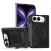 For iPhone Duo Case Magnetic Kickstand Leather Cover Shockproof Protective Shell