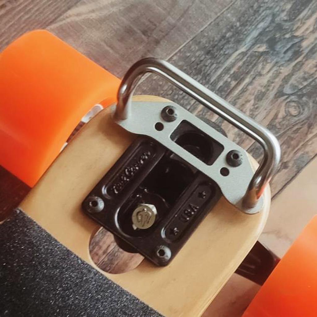 Ручка для электрического скейтборда Ручка для переноски лонгборда из нержавеющей стали Расширенная ручка Аксессуары для скейтборда Enduring