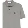 STONE ISLAND Однотонная футболка-поло с коротким рукавом на пуговицах Мужские топы K2S152200005S0017-V006B