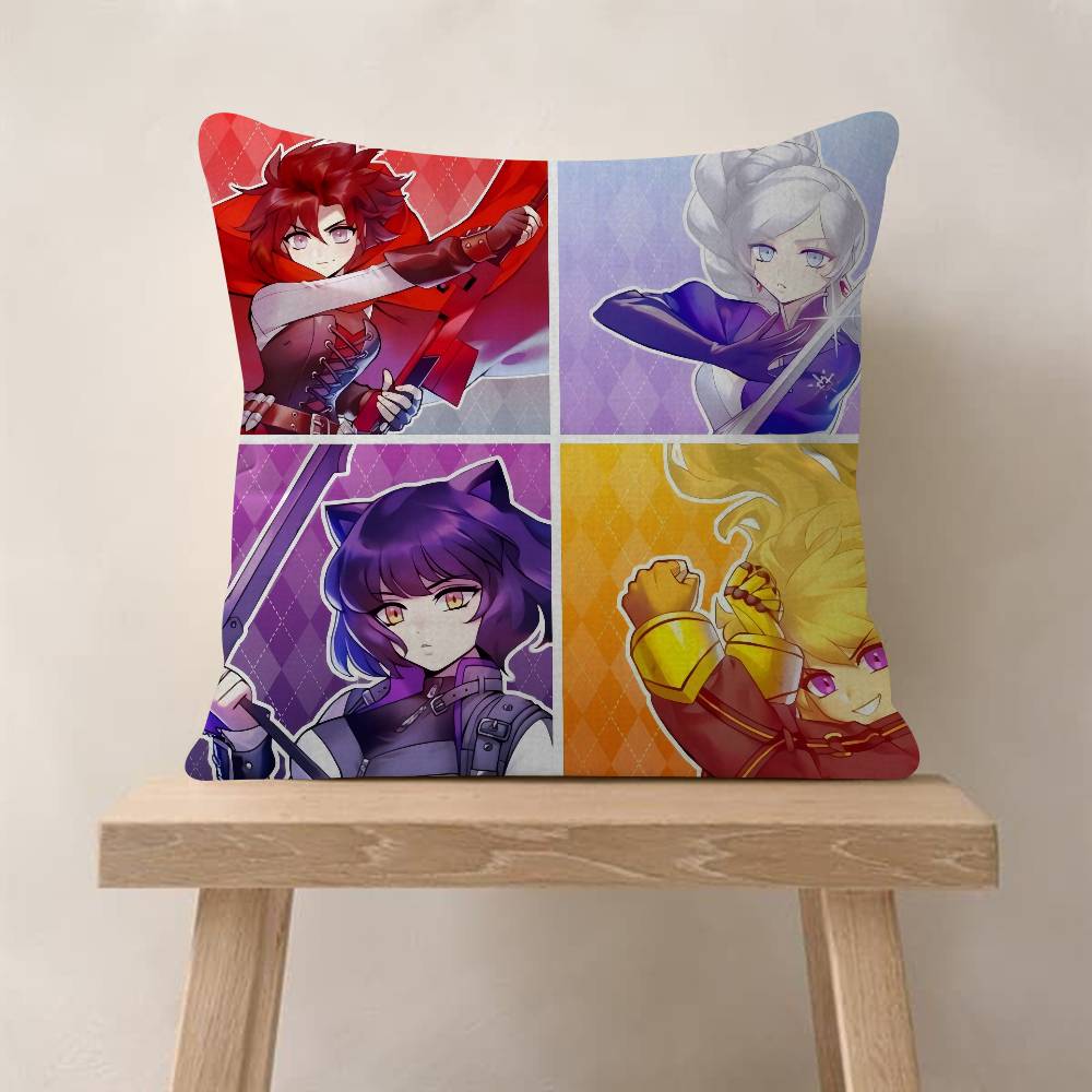 Веб А-Анимация Р-RWBY Персонализированная наволочка Детская Спальня Декор Дикой Вечеринки Наволочка Подарок на День Рождения Ребенка