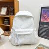Школьная сумка Маленькая свежая с принтом Школьная сумка Колледжный стиль Женская для старшей школы студента колледжа повседневный универсальный рюкзак Женский простой дорожный рюкзак