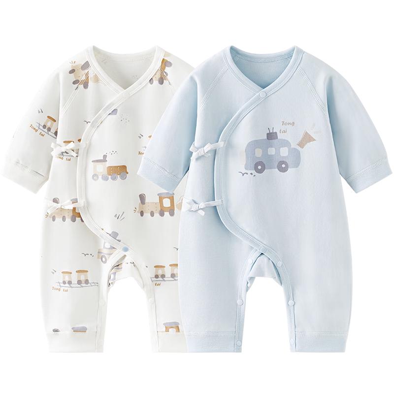 Romper-бабочка из чистого хлопка для новорожденного от Tongtai