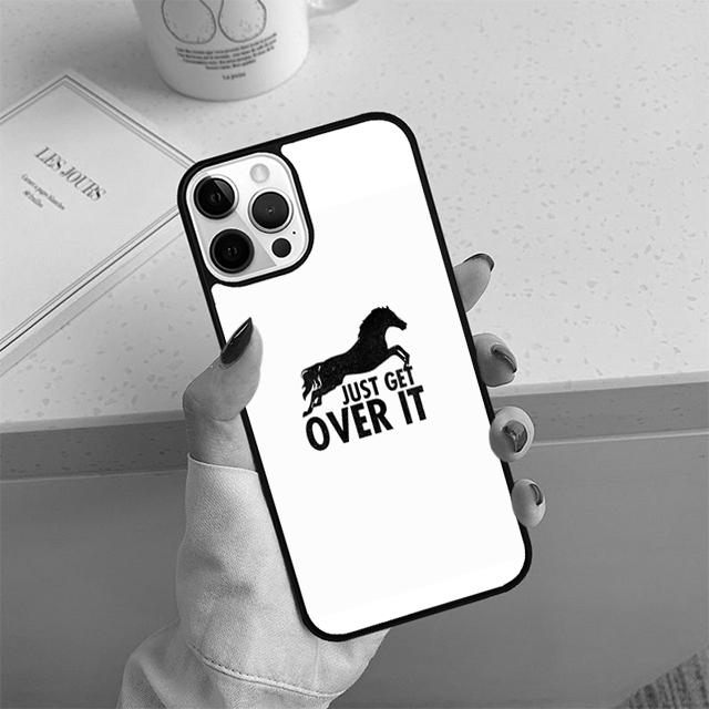 Чехол для телефона с узором Лошадь Пони Для iPhone 17 Air 14 15 16 13 12 Чехол Для Apple 14 15 16 Pro Max Plus Coque