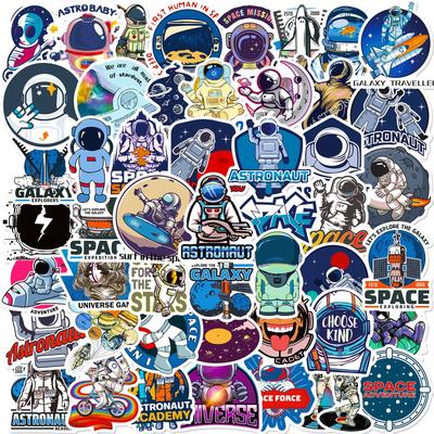 50 Наклеек Космос Планета Астронавт НАСА Фантастика Космос Наклейки Астронавт Космическая Станция