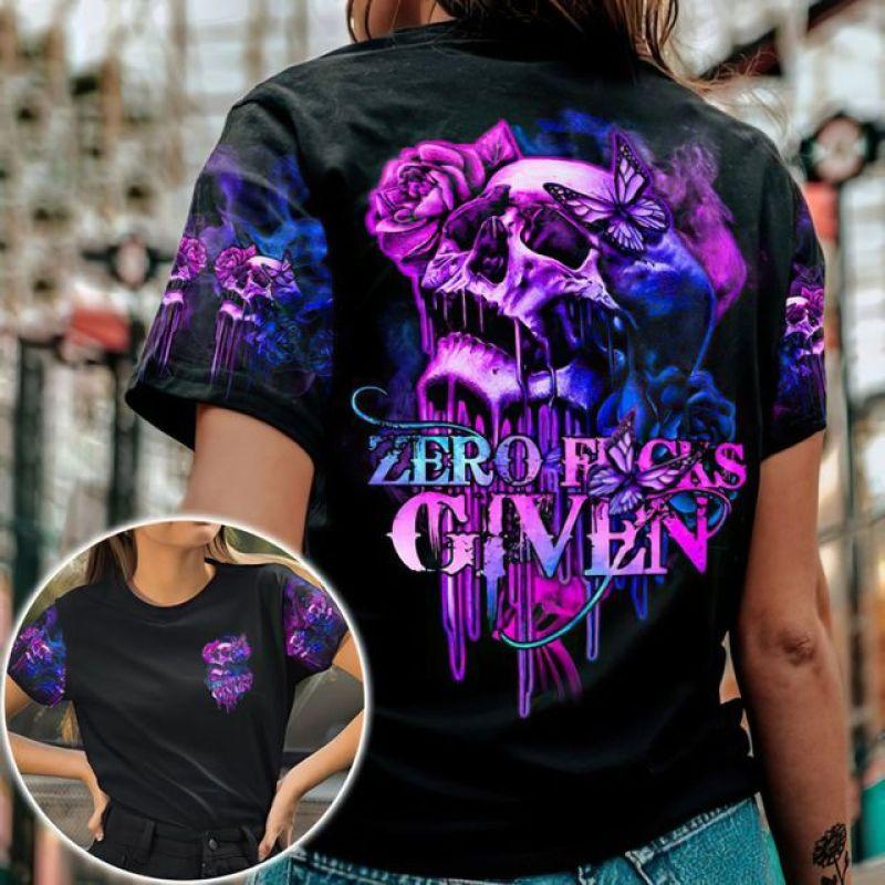 2023 Женская футболка Топы Day Pf The Dead Face с круглым вырезом Повседневный хлопковый пуловер с короткими рукавами Летний женский Harajuku Punk Streetw