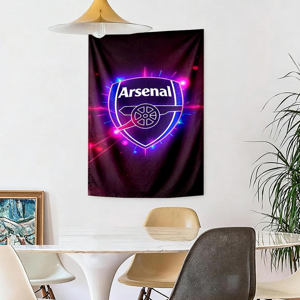 Arsenal Retro Tapestry Nordic Minimal Ideal for Dorm Wall Bedroom Studio Wall Indoor Vintage Wall Art Gift for Friends Family