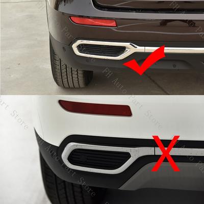 Хромированная декоративная накладка на задний бампер автомобиля для Renault Koleos 2 II 2017 2018 2019