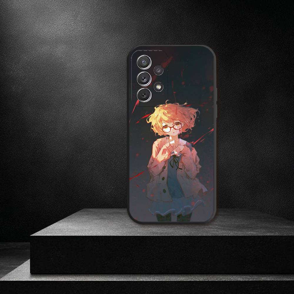 Чехол для телефона Аниме К-Курияма Мирай для Samsung S 25,24,23,22,30,21,10,9,Ultra,Plus,Lite,FE,4,5G Черный Мягкий Чехол