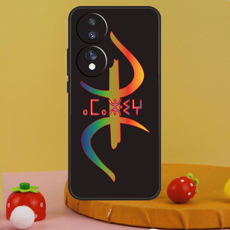 Чехол с амазигским берберским символом для Honor 200 Magic 5 6 Pro X9c X9a X8a X7a X6a X7 X8 X9 X8b X9b 50 70 90 Lite