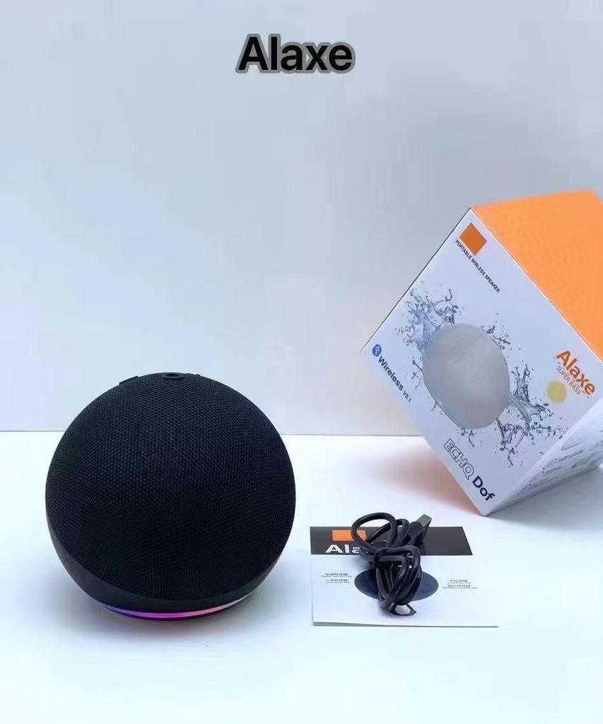 Alaxe Мини Портативная RGB Bluetooth Колонка | Беспроводной Сабвуфер для Улицы