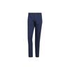 Solid Color Mid Waist Straight Leg Casual Knit Sports Pants Men Bottoms Navy-Blue GM0075