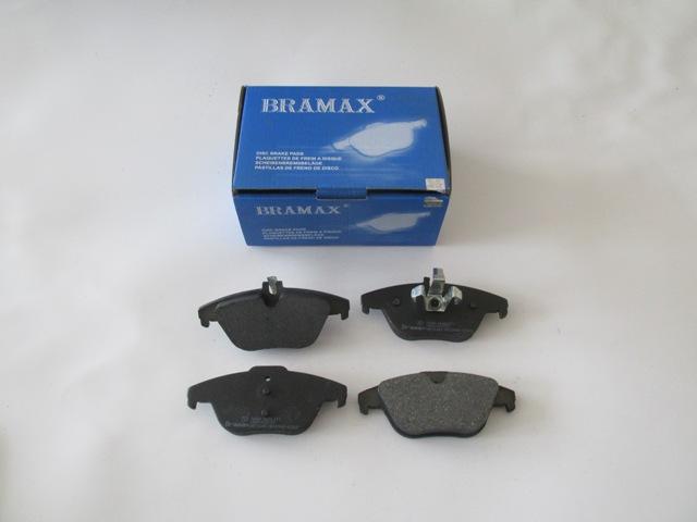 Для Mercedes C Class W22004 2011 2013 Задние тормозные колодки Беспроводной диск 122 6X54 5X17 122 6X52 5X17 Bramax