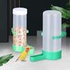 Plastic Bird Water Dispenser Anti-Spill Parrots Feeder Waterer Sturdy Bird Cups Bottle  Lovebirds