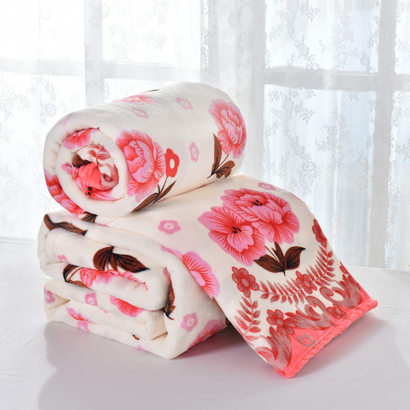 Текстиль для дома Фланель плюс флисовое одеяло Супер теплое мягкое однотонное одеяло Коралловое флисовое покрывало Матрас Пух Тонкое одеяло доступно в четырех сезонах
