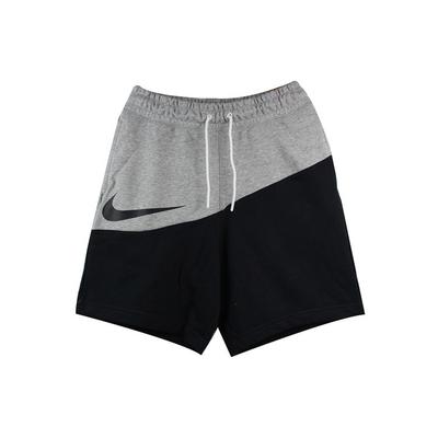 Спортивная одежда Шорты с цветными блоками Swoosh Мужские шорты Черный Серый BV5310-064