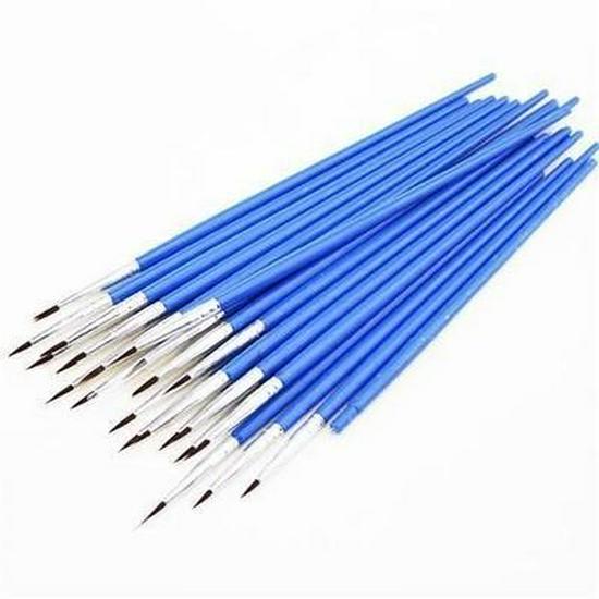 Водонепроницаемый набор пигментов из 12 цветов для детей - Арт для самостоятельного творчества, Граффити и Роспись по гипсу с 6 соединенными полосками пигментов