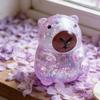Новая Капибара Блестящая Игрушка-Антистресс Мягкая Блестящая Жевательная Игрушка-Фиджет Низкоэластичные Игрушки-Антистресс Шарик из Теста Домашний Декор
