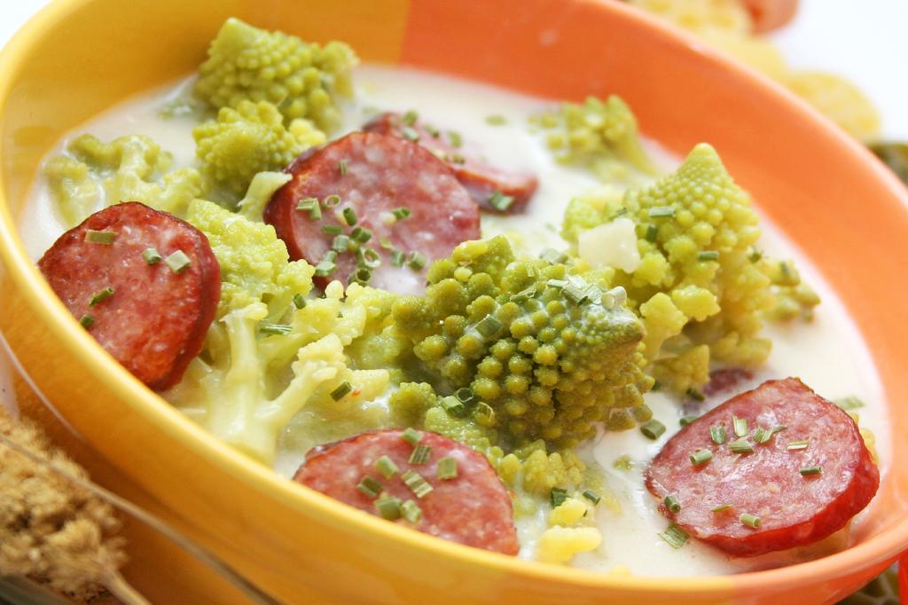 SAFLAX Garden in the Bag - Органический - Цветная капуста - Романеско - 50 семян - С субстратом в подходящем пакете - Brassica oleracea