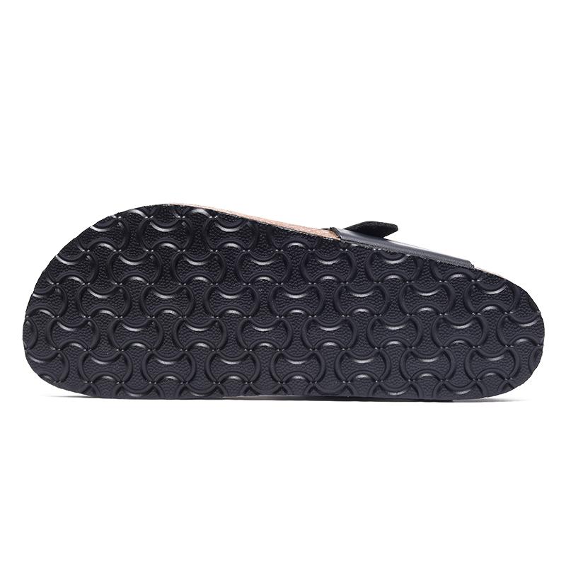 Мужские шлепанцы кожаные из микрофибры тапочки клоги chanclas hombre chinelo masculino claquette homme летние повседневные обувь большого размера