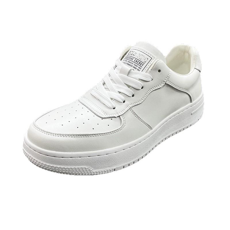 Мужская обувь ВВС Нет. 1 Весна 2025 Новые кожаные белые туфли Мужские трендовые дышащие мужские спортивные и развлекательные туфли для сноуборда