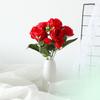 Supplies Home Ornament Wedding Party Decoration  Rose Bouquet Artificial Flowers  Silk Peony