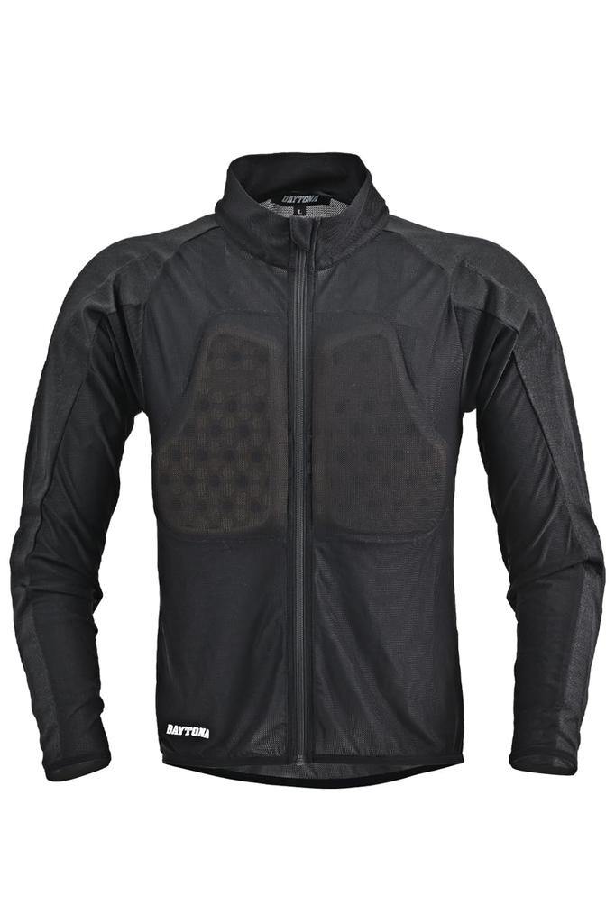 Защита для мотоцикла Daytona DP-008 для мужчин, нижнее белье, сетка, стандарт CE, устойчивость к порезам (HPPE)/Эластичная ткань, Приталенный крой, Черный, XL